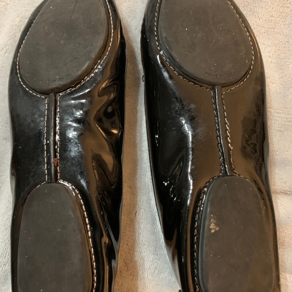 Marc Jacobs Black Patent Driving shoes